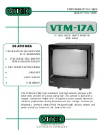 Vitek VTM-17A Features предпросмотр