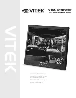 Предварительный просмотр 1 страницы Vitek VTM-LCD203P User Manual