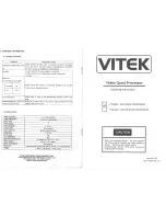 Vitek VTQ-B04 Operating Instructions предпросмотр