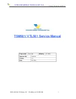 Vitelcom TSM501 Service Manual предпросмотр