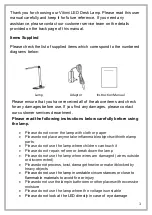 Предварительный просмотр 2 страницы VITINNI SL-589SW User Manual