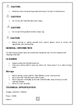 Preview for 7 page of VITINNI TB-6010A Instruction Manual