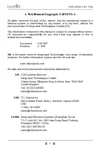 Preview for 2 page of Vitl Lu-Mini Instructions For Use Manual