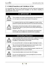 Preview for 7 page of Vitl Lu-Mini Instructions For Use Manual