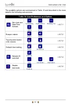 Preview for 42 page of Vitl Lu-Mini Instructions For Use Manual