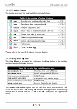 Preview for 52 page of Vitl Lu-Mini Instructions For Use Manual