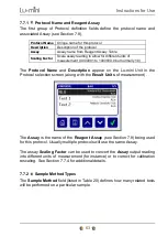 Preview for 63 page of Vitl Lu-Mini Instructions For Use Manual