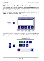 Preview for 66 page of Vitl Lu-Mini Instructions For Use Manual