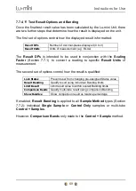 Preview for 69 page of Vitl Lu-Mini Instructions For Use Manual