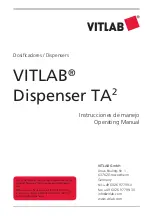 Vitlab 1627515 Operating Manual preview