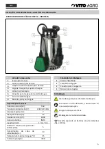 Preview for 5 page of Vito Agro VIBAL550A Instruction Manual