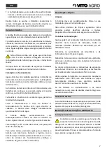 Preview for 7 page of Vito Agro VIBAL550A Instruction Manual