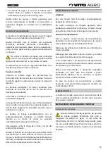 Preview for 15 page of Vito Agro VIBAL550A Instruction Manual