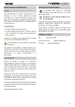 Preview for 17 page of Vito Agro VIBTI800A Instruction Manual