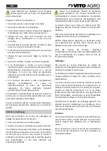 Preview for 57 page of Vito Agro VIMEDTD12A Instruction Manual