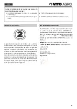 Preview for 65 page of Vito Agro VIMEDTD12A Instruction Manual