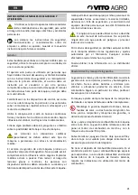 Preview for 21 page of Vito Agro VIMP2810 Instruction Manual