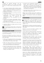 Preview for 31 page of VITO GARDEN VIAS3000A Instruction Manual