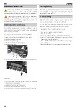 Preview for 38 page of VITO GARDEN VIE54 Instruction Manual