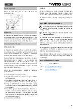 Preview for 25 page of VITO AGRO VIAB43 Instruction Manual