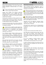 Preview for 33 page of VITO AGRO VIAB43 Instruction Manual