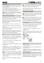 Preview for 35 page of VITO AGRO VIAB43 Instruction Manual