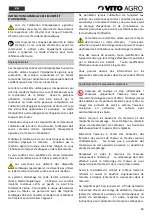 Preview for 43 page of VITO AGRO VIAB43 Instruction Manual