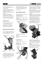 Предварительный просмотр 7 страницы VITO AGRO VIACE85 Instruction Manual