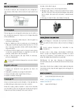 Preview for 13 page of VITO AGRO VIMB15A Instruction Manual