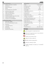 Preview for 18 page of VITO AGRO VIMB15A Instruction Manual