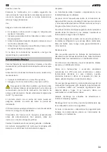 Preview for 21 page of VITO AGRO VIMB15A Instruction Manual