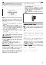 Preview for 25 page of VITO AGRO VIMB15A Instruction Manual