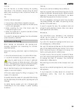 Preview for 33 page of VITO AGRO VIMB15A Instruction Manual