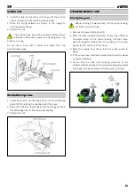 Preview for 35 page of VITO AGRO VIMB15A Instruction Manual