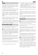 Preview for 44 page of VITO AGRO VIMB15A Instruction Manual