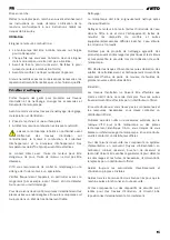 Preview for 45 page of VITO AGRO VIMB15A Instruction Manual