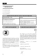 Preview for 28 page of VITO AUTO VICO230V Instruction Manual