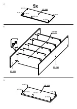 Предварительный просмотр 3 страницы VITO Eckregal WEB 1432 Assembling Instructions