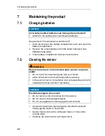 Предварительный просмотр 24 страницы VITO OILTESTER Instruction Manual