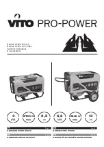 VITO PRO-POWER 3 kva Instruction Manual предпросмотр