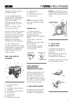 Preview for 5 page of VITO PRO-POWER 3 kva Instruction Manual