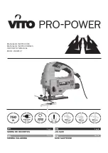 VITO PRO-POWER 9711679 Instruction Manual предпросмотр