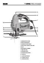 Предварительный просмотр 3 страницы VITO PRO-POWER 9711679 Instruction Manual