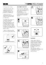 Предварительный просмотр 11 страницы VITO PRO-POWER 9711679 Instruction Manual