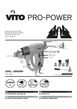 VITO PRO-POWER SAQ-2000W PLUS Instruction Manual предпросмотр