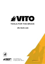 Предварительный просмотр 16 страницы VITO PRO POWER VIAS200 Instruction Manual