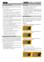 Предварительный просмотр 27 страницы VITO PRO-POWER VIBCAIBSFL20 Instruction Manual