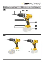 Предварительный просмотр 3 страницы VITO PRO-POWER VIBCBSFL20 Instruction Manual