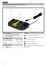 Предварительный просмотр 18 страницы VITO PRO-POWER VIBCCDR20 Instruction Manual