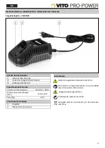 Preview for 9 page of VITO PRO-POWER VIBCCR20 Instruction Manual